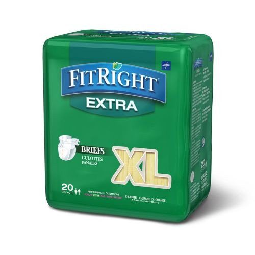 FitRight Incontinence Underwear for Men, Disposable Underwear with